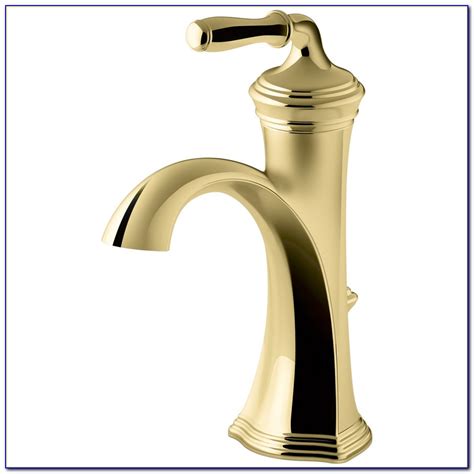 Single Handle Bathroom Faucet Polished Brass Faucet Home Design Ideas Amdl06lgdy146128