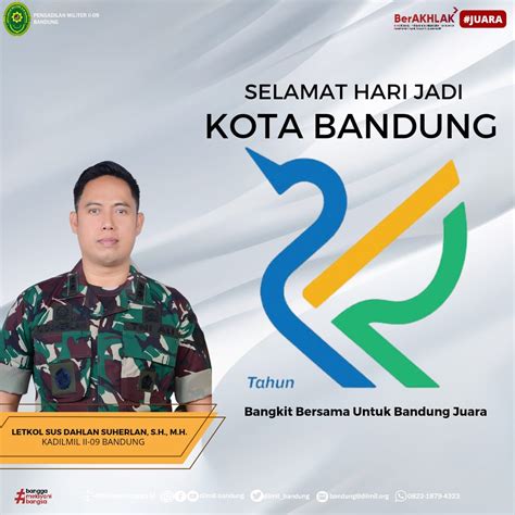 Selamat Hari Jadi Kota Bandung Ke