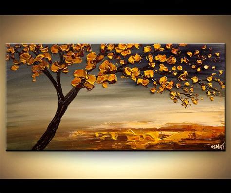 ORIGINAL Abstract Contemporary Blooming Tree By OsnatFineArt 320 00