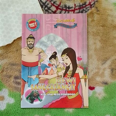 Jual Original Buku Dongeng Cerita Rakyat Dewi Sanggalangit Asal Usul