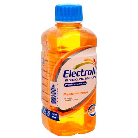 Electrolit Electrolyte Drink Orange Mandarine 21 Oz 12 Pack