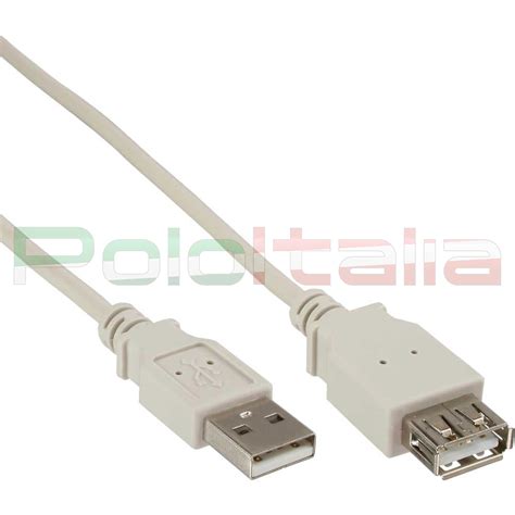 Cavo 3m USB 2 0 A Prolunga Maschio Femmina Per Stampante Dati Hard Disk