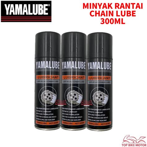 YAMALUBE CHAINLUBE CHAIN LUBE SPRAY MINYAK RANTAI YAMALUBE CHAIN OIL