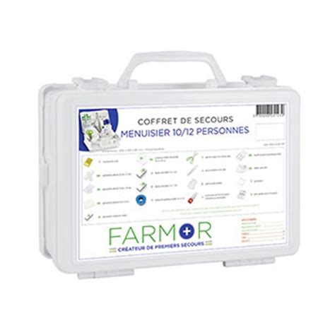 Coffret De Secours 10 12 Personnes Menuisier