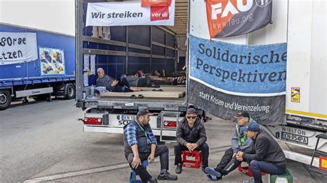 Bafa Chef zu Lkw Streik in Gräfenhausen Hatte Angst dass es Tote gibt