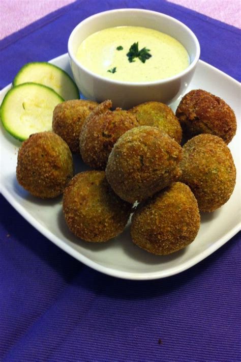 Falafel Con Farina Di Ceci E Zucchine Cibo Buon Cibo Farina Di Ceci