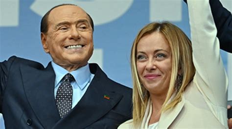 Faccia A Faccia Meloni Berlusconi Centrodestra Unito Per