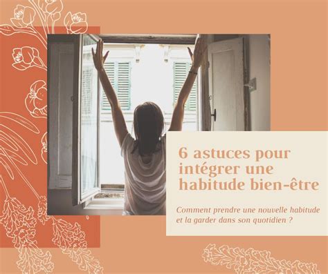 Astuces Pour Int Grer Une Habitude Bien Tre Exercice De