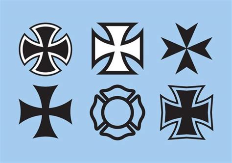 Iron Cross Vector Art Icons And Graphics For Free Download