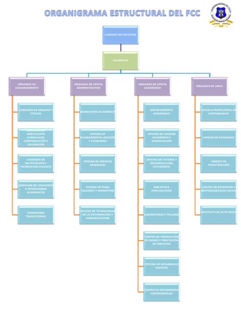 Organigrama Facultad De Ciencias Contables