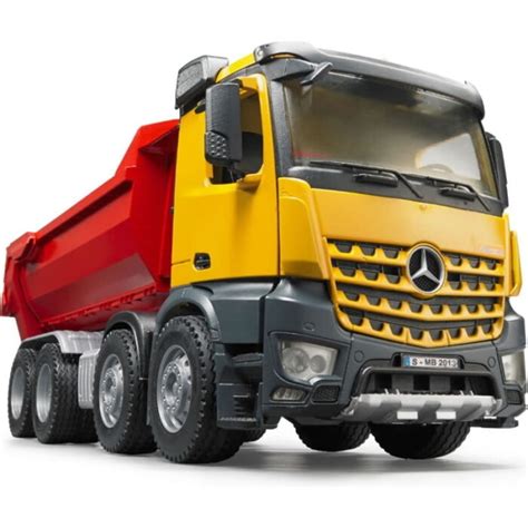 Bruder Mb Actros Arocs Halfpipe Dump Truck