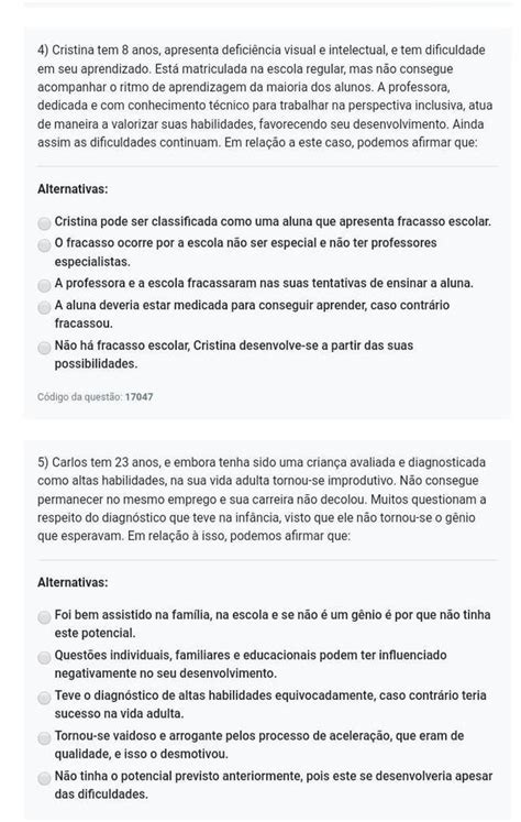 por favor me ajudem nessas duas questões de pedagogia brainly br