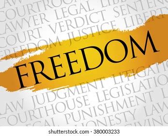 Freedom Word Cloud Concept Stock Vector Royalty Free 316962353