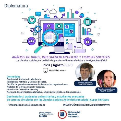 Nueva Diplomatura An Lisis De Datos Inteligencia Artificial Y