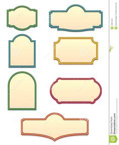 Free Vector Sign Shapes at GetDrawings | Free download