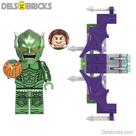 Lego marvel Minifigures Green Goblin Spider-Man No Way Home willem Dafoe – DelsBricks Minifigures