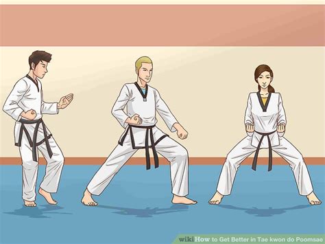 How to Get Better in Tae kwon do Poomsae (with Pictures) - wikiHow