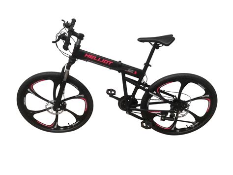 Helliot Bikes - Helliot Hummer folding mountain bike (black)