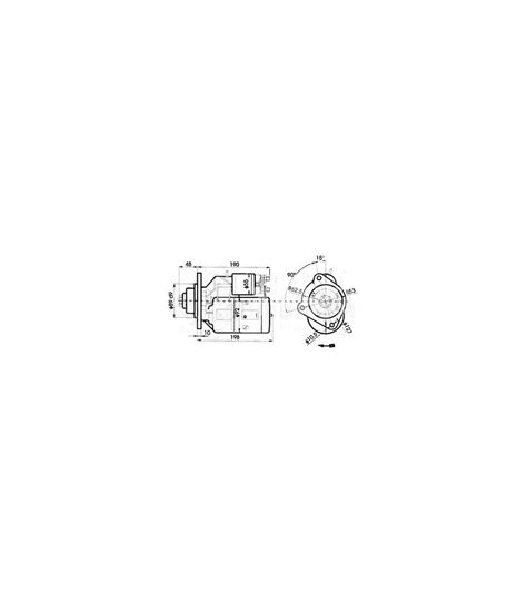 Arrancador Con Reductor V Kw Z Para Tractor John Deere Zetor