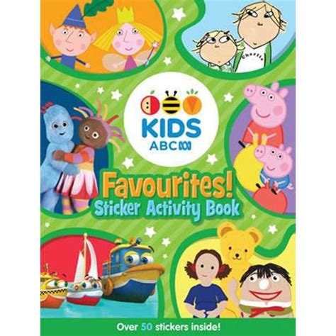 Abc Kids Favourites Sticker Activity Book Big W