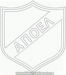 Emblem of Apoel Nicosia FC Coloring ~ Child Coloring