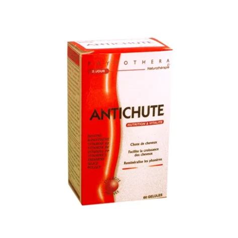 compléments cheveux et ongles VITAL PHYTOTHERA Antichute 60 Gélules