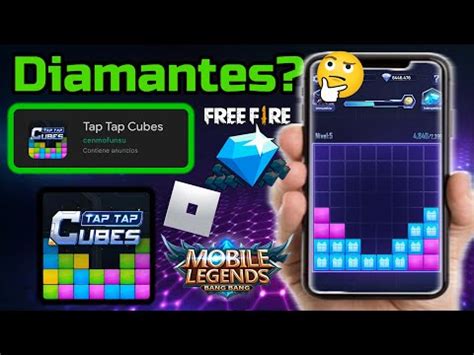 TAP TAP CUBES Diamantes En Free Fire Robux Para Roblox YouTube