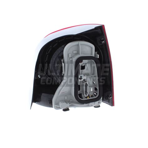 Vw Polo Mk4 Hatchback 2005 2010 Rear Light Lamp Red Surround Passenger