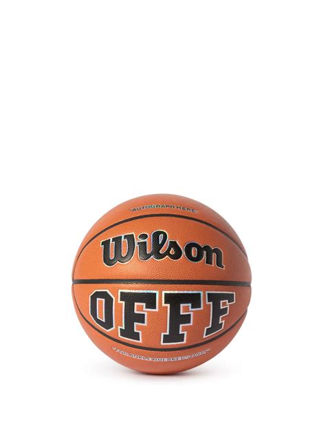 Basketball Off White Wilson Orange Bla In Orange Off White™ Official Za