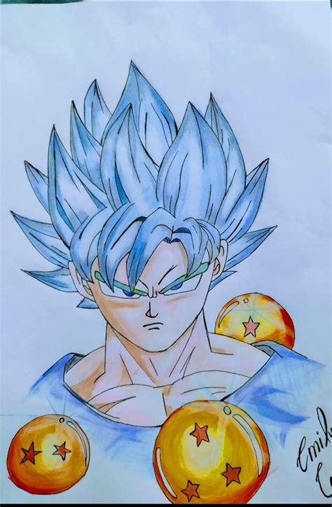 Desenhos Do Goku Colorido - 6