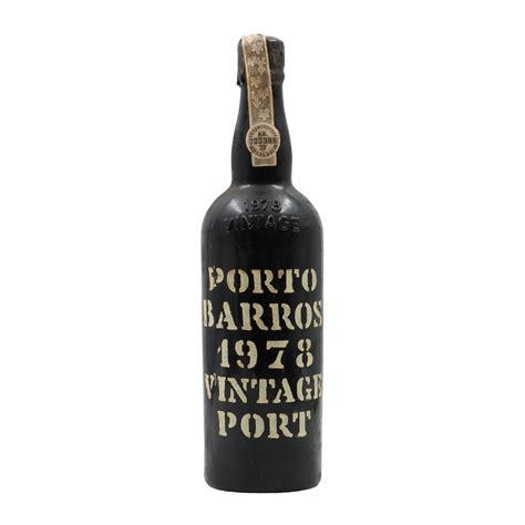 Barros Vintage Port 1978