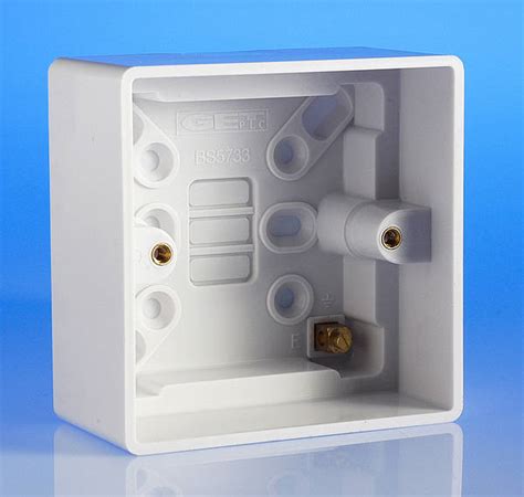 1 Gang 44mm Surface Box White Schneider Ultimate GU9147