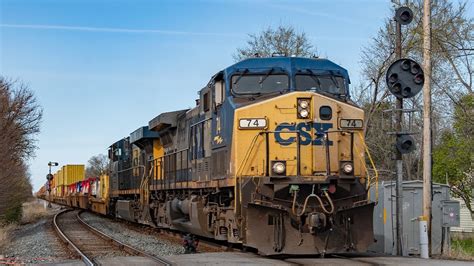 Csx Along The Toledo Subdivision Youtube