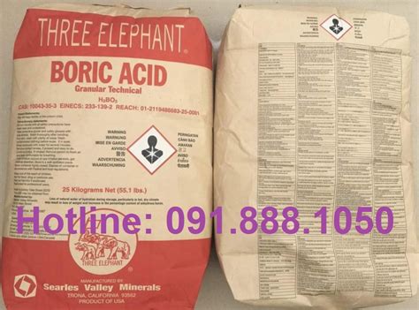 Bán H3BO3 - Acid Boric (Mỹ) - Nhattamchem.com