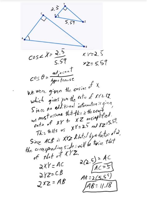 Solved Triangle Xyz Was Dilated By A Scale Factor Of 2 To Create Triangle Course Hero