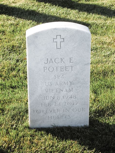 Jack Edward Poteet Find A Grave Memorial