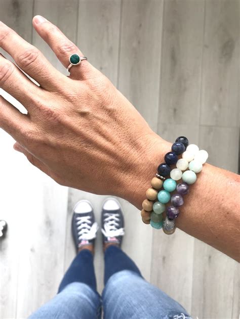 Complementa Tu Outfit Pulseras Piedras Naturales Bracelets