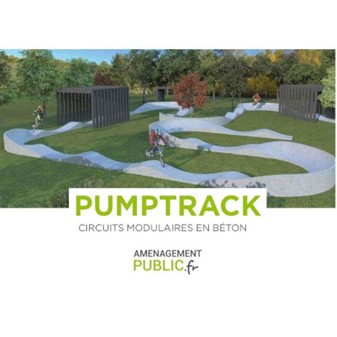 Conception De Pumptrack En Béton Modulaire