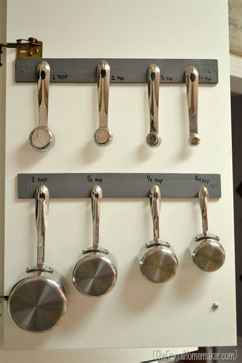 Pinterest Inspired Project Hanging My Measuring Cups