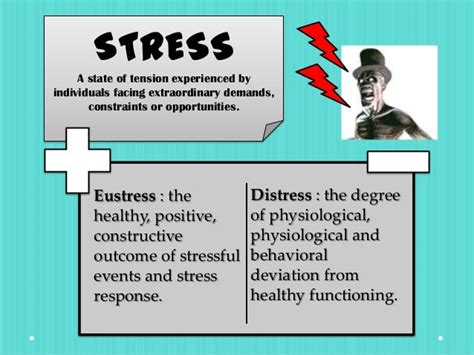 Organizational Behaviour Stress Management