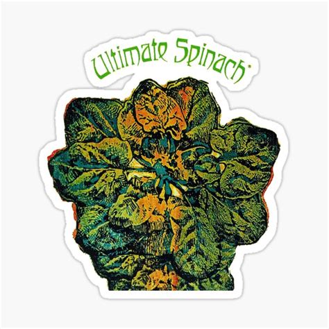 Spinach Sticker For Sale By Orevincen Redbubble