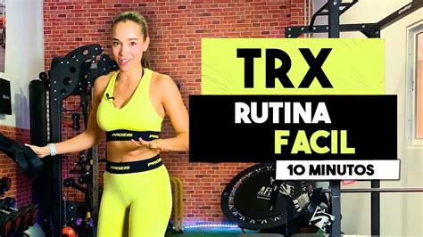 Rutina Para Chicas Trx Fullbody En Solo Minutos Principiantes