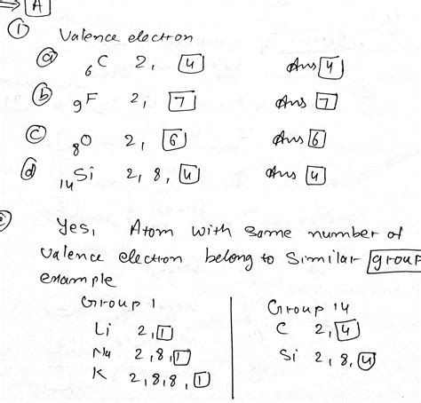 Solved Questions 1how Many Valence Electrons Are Present In Aan Atom Of Course Hero