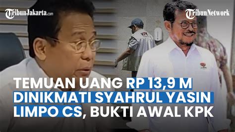 Beda Dari Uang Rp M Yang Digeledah Di Rumdin Syahrul Yasin Limpo