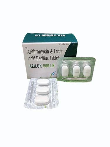 Azithromycin Mg Lactic Acid Bacillus Tablet At Rs Strip Of