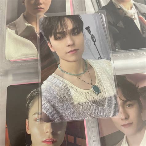 Vernon Face The Sun Fts Ray Photocard Pc Seventeen Svt Hobbies