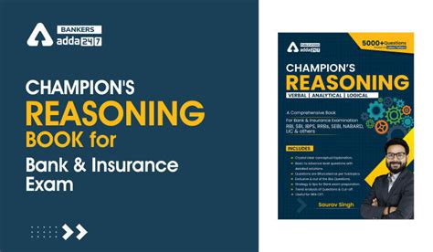 Champions Reasoning Book For Bank And Insurance Exam English Printed