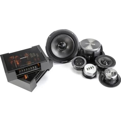 Alpine HDZ 653 Car Audio Status Hi Res Series 100W RMS 6 5 Inch 3 Way