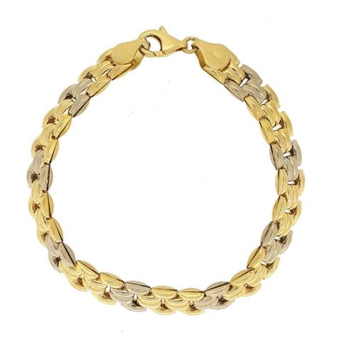 18 Carati Oro Bianco Oro Giallo Bracciale Catawiki