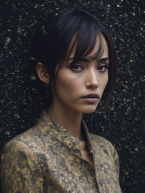Lumenor AI Image Generation - eiza gonzalez portrait by ikenaga ...